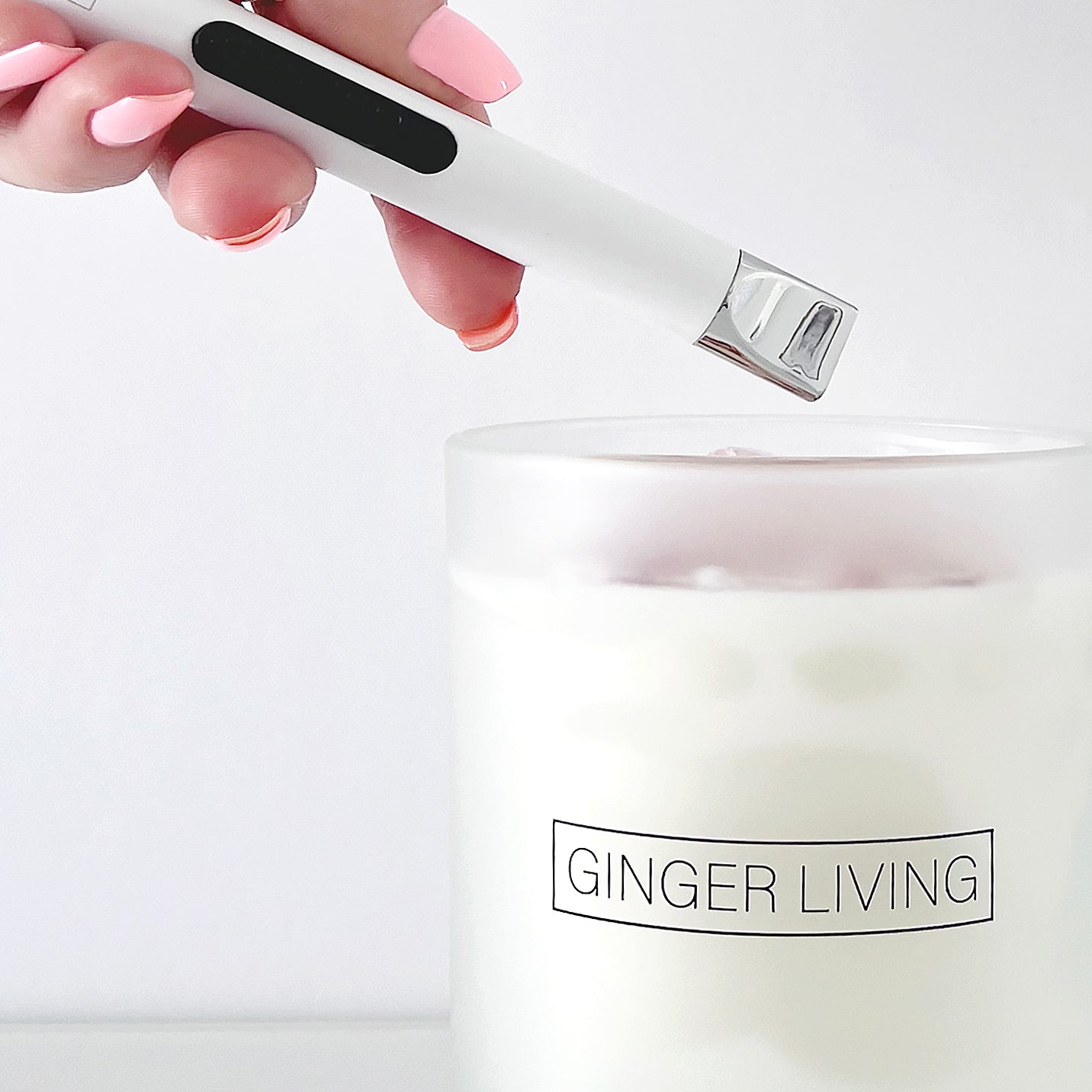 Candle & Rechargeable Lighter Set