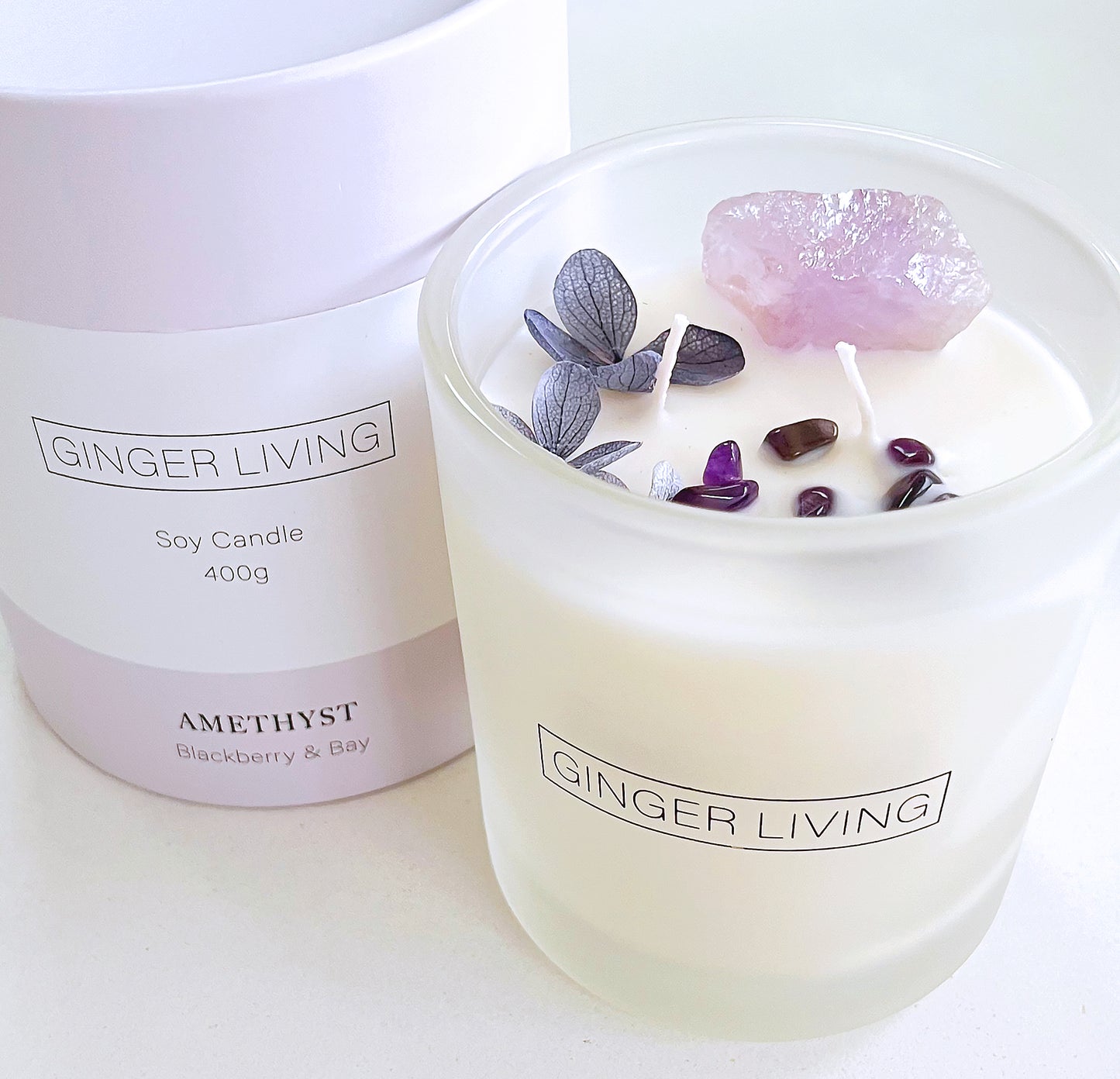 Amethyst, Blackberry & Bay Candle