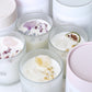 Rose Quartz, Amber & Sandalwood Candle